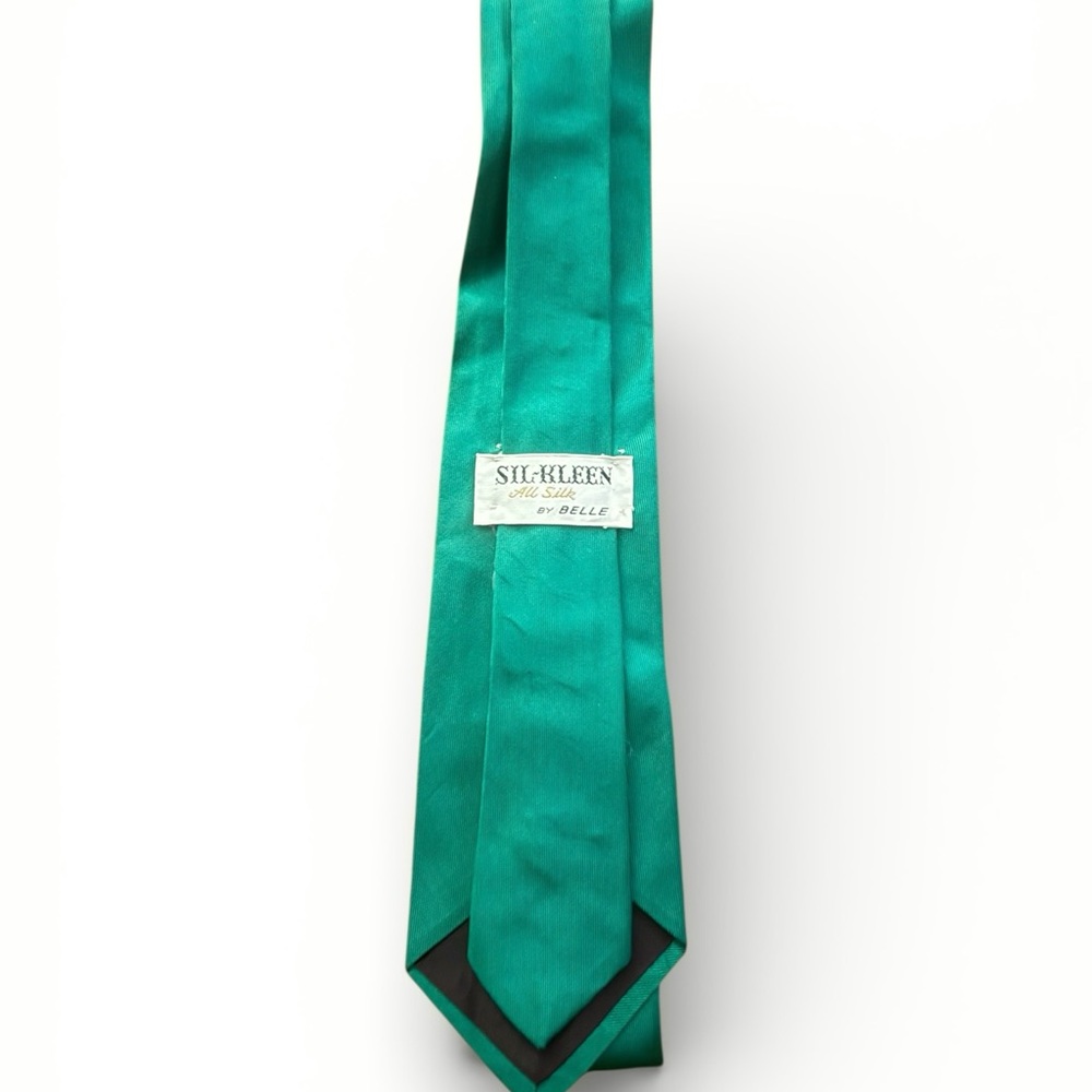 Vintage Meis Men’s Store Sil-Kleen All Silk by Belle Necktie - Picture 5 of 13